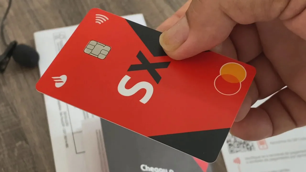 Chegou meu novo cartão Santander SX, ele é zero anuidade e de fácil aprovação, confira