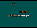 OKLAHOMA BREAKDOWN by STONEY LARUE, KARAOKE VERSION WITH LYRICS, INDYBEE63