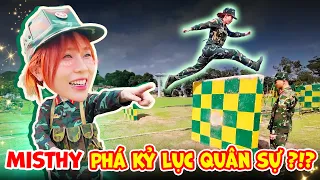Thử thách 24H ở Trường Sĩ Quan Lục Quân 2. MisThy "bất ngờ" tạo nên kỷ lục mới!?