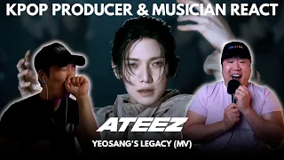 musicians react u0026 analyze ateez yeosangs legacy mv 