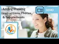 MLS Listing Input Adding Showing Instruction Listing Photos and Supplements