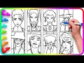 KPop Demon Hunters FanArt Coloring Pages - Dark Side Satisfying Coloring Kpop Characters