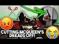 CUTTING MCQUEEN S DREAD PRANK WHY HE CUT HIS HAIR OFF GETS HEATED