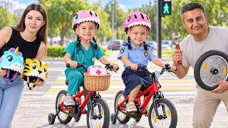 Bicycle Stories for Kids: Road Safety, Helmets, and Fixing Flat Tires