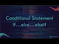 PHP - Conditional Statement intro