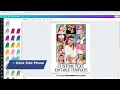 Eras Tour Editable Template Canva Tutorial