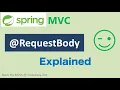Spring C RequestBody Annotation Explained