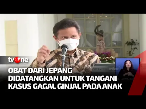 Pemerintah Datangkan Obat dari Jepang untuk Tangani Kasus Gagal Ginjal Akut
