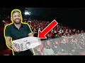Bringing a Projector to a Movie Theatre Playing My s on Screen