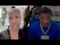 Blueface Mom Karlissa Pulls Hair Off After He Reveals How Sister Kali Got Her Name