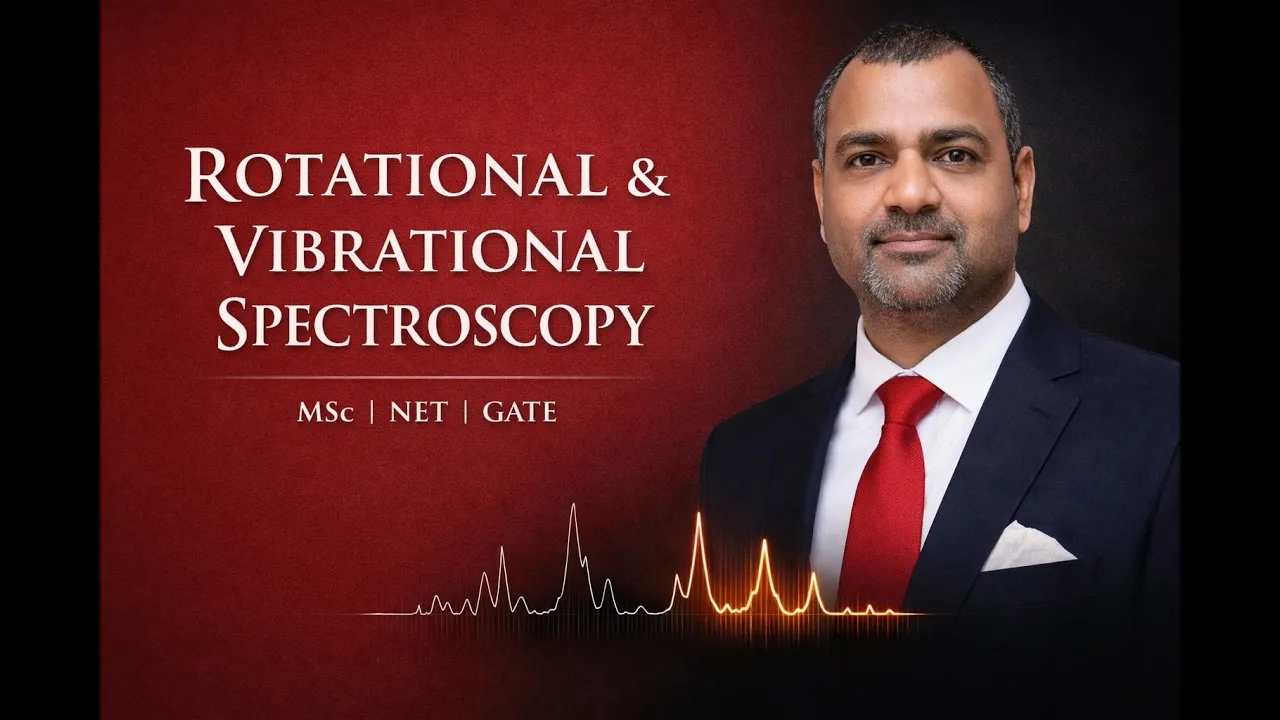 Introduction to Rotational and Vibrational Spectroscopy | MSc BSc | CSIR NET | GATE Physics