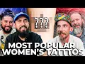 Guessing the 10 MOST POPULAR Women s Tattoos