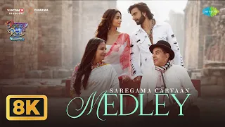 saregama carvaan medley 8k video rocky aur rani kii prem kahaani ranveer s alia bhatt pritam