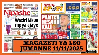 Magazeti Ya Leo Novemba 11 2025 Ijumanne Magazeti Ya Michezo Leo Asubuhi Jumanne Simba 
