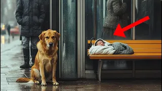 Cachorro Bloqueia o Ponto de Ônibus Todos os Dias – Quando os Passageiros Descobrem o Motivo,
