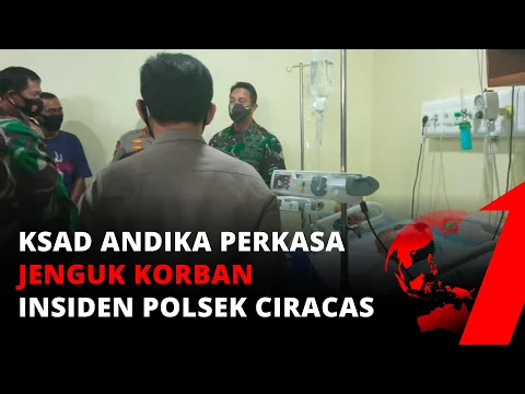 Bareng Wakapolri, KSAD Jenguk 3 Korban Insiden Penyerangan Polsek Ciracas | tvOne