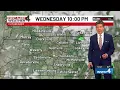Wednesday night First Alert forecast
