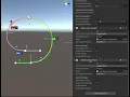 Multiple keyframed spline parameters