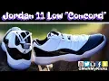 Air Jordan Retro 11 Low Concord 2014 Review On Foot High vs Low Comparison