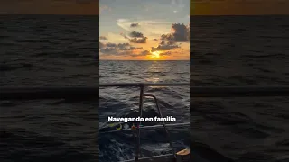 Luna is sailing 💨⛵️ #sailboatlife #babyshorts #caribbean