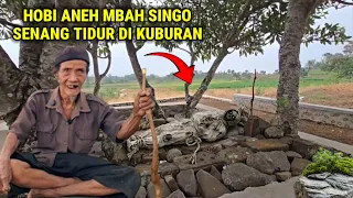 Viral !! Kisah Nyata Mbah Singo Memiliki Kebiasaan Nyleneh Senang Tidur Dikuburan