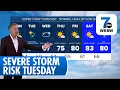 Western New York Weather Update Sunny Monday Severe Storm Threat Tuesday
