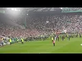 Download Lagu Champions again ole ole Celtic lifting cup and celebrating