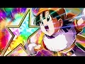 THE FIRST UNIT WITH ACTIVE SKILL 100 RAINBOW STAR LR BEE PAN SHOWCASE DBZ Dokkan Battle