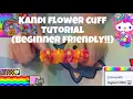 Kandi Flower Cuff Tutorial Beginner Friendly