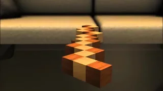 Snake Cube Puzzle Solution from SiamMandalay