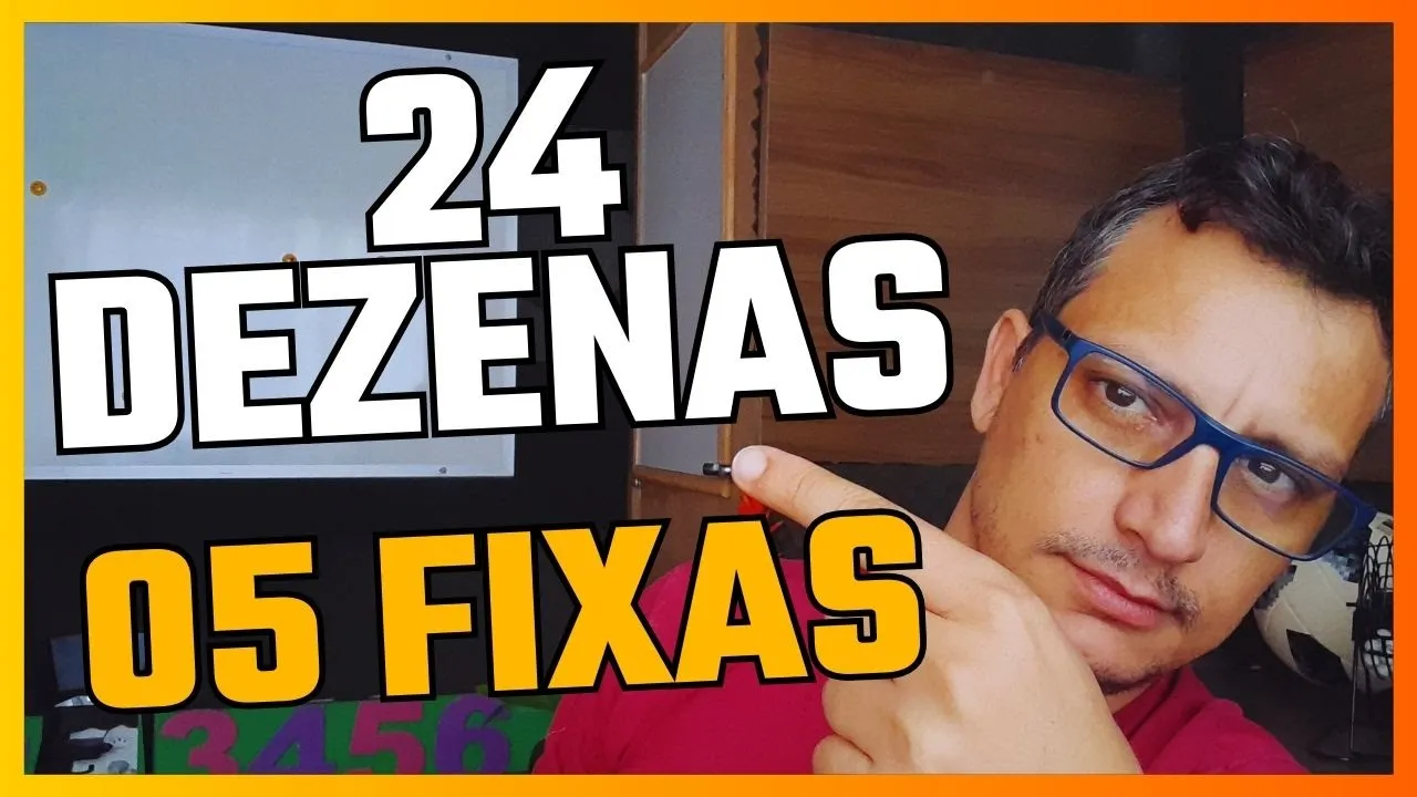 LOTOFÁCIL 24 DEZENAS PARA 15 SENDO 05 FXS EM 40 JOGOS