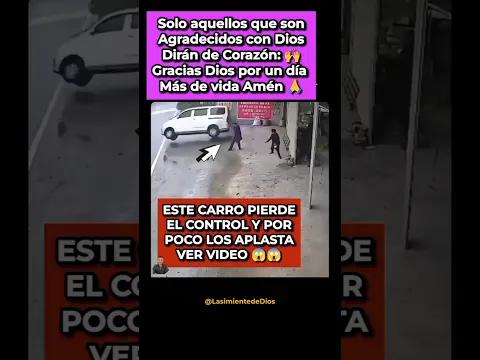 Este Hombre se Salvó de Milagro 😱 #palabradedios #oracion #shortvideo #viral #graciasdios