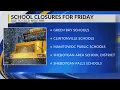 Extreme cold on Friday forces school closures across northeast Wisconsin