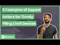 3 Killer Examples of Effective Appeal Letters for Timely Filing Denials