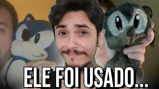 O boneco do Sonic que mais sofreu (literalmente coitado do sonic)
