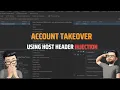 Bugbounty Host Header Injection to Account Takeover Hands on Practical