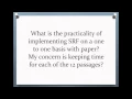 Q A 6 Implementing Silent Reading Fluency test