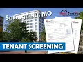 Springfield MO Tenant Screening Services for Landlords Real Estate Agents