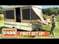 400 Pop Up Camper First Time Set Up 1985 Jayco