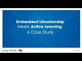 Librarians Adopt New Role Improving STEM Education via Active Learning