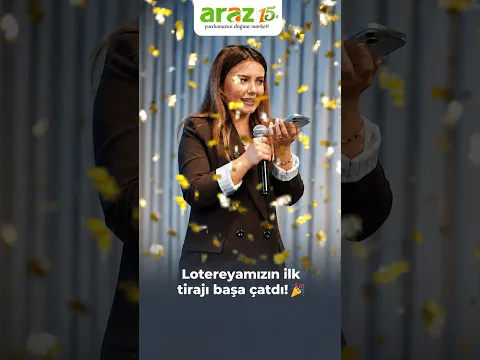“Qəhrəmanlar birlikdə, 15-in gücü ilə” lotereyamızın ilk tirajı başa çatdı! 🎉