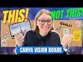 How to Make a Digital Vision Board That ACTUALLY Works Canva Tutorial 2026