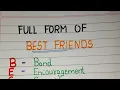 Full Form of BESTFRIEND Best Friend Full Form Friendship day
