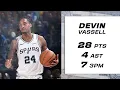 Devin Vassell GOES OFF for 28 PTS SEVEN 3PM
