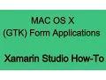 How To Create Mac OS X Form Applications GTK With C NET