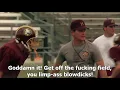 coach Willis being furious ("The Faculty" opening scene)