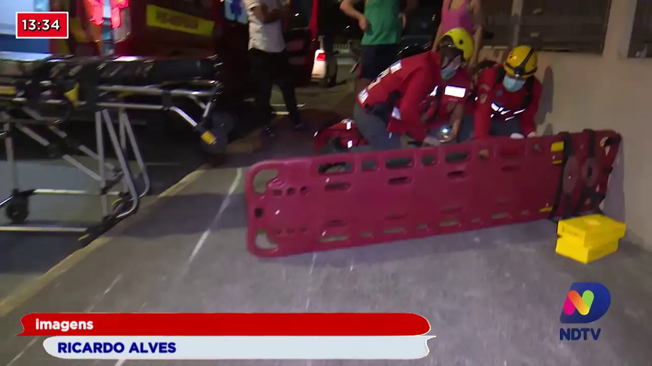 Motociclista fica ferido em Joinville Ele teria perdido o controle da direção em uma curva