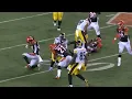 JuJu Smith-Schuster Vicious Block on Vontaze Burfict | Steelers vs. Bengals | NFL