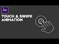 Touch and Swipe Gestures Animation for Your Design - After Effects Tutorial