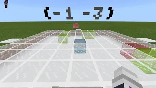 Coordinates Game in MakeCode for Minecraft 4 4